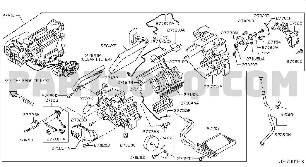 nissan juke parts diagram