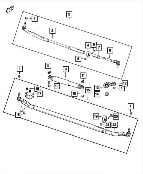 dodge 3500 front end parts diagram