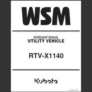 kubota rtv x900 parts diagram