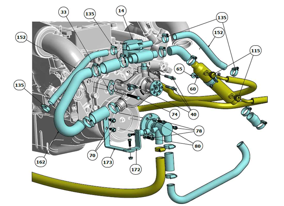 indmar marine engine parts diagram