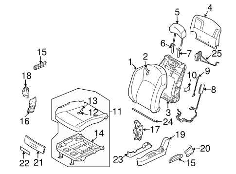 infiniti fx35 parts diagram