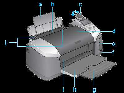 inkjet printer parts diagram