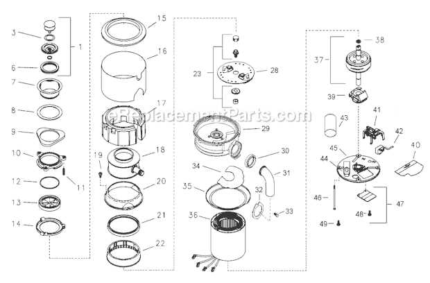 insinkerator hc1100 parts diagram