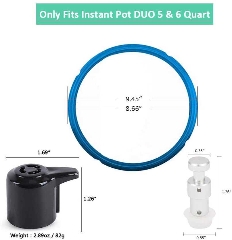 instant pot duo parts diagram