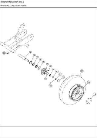 international 370 disc parts diagram