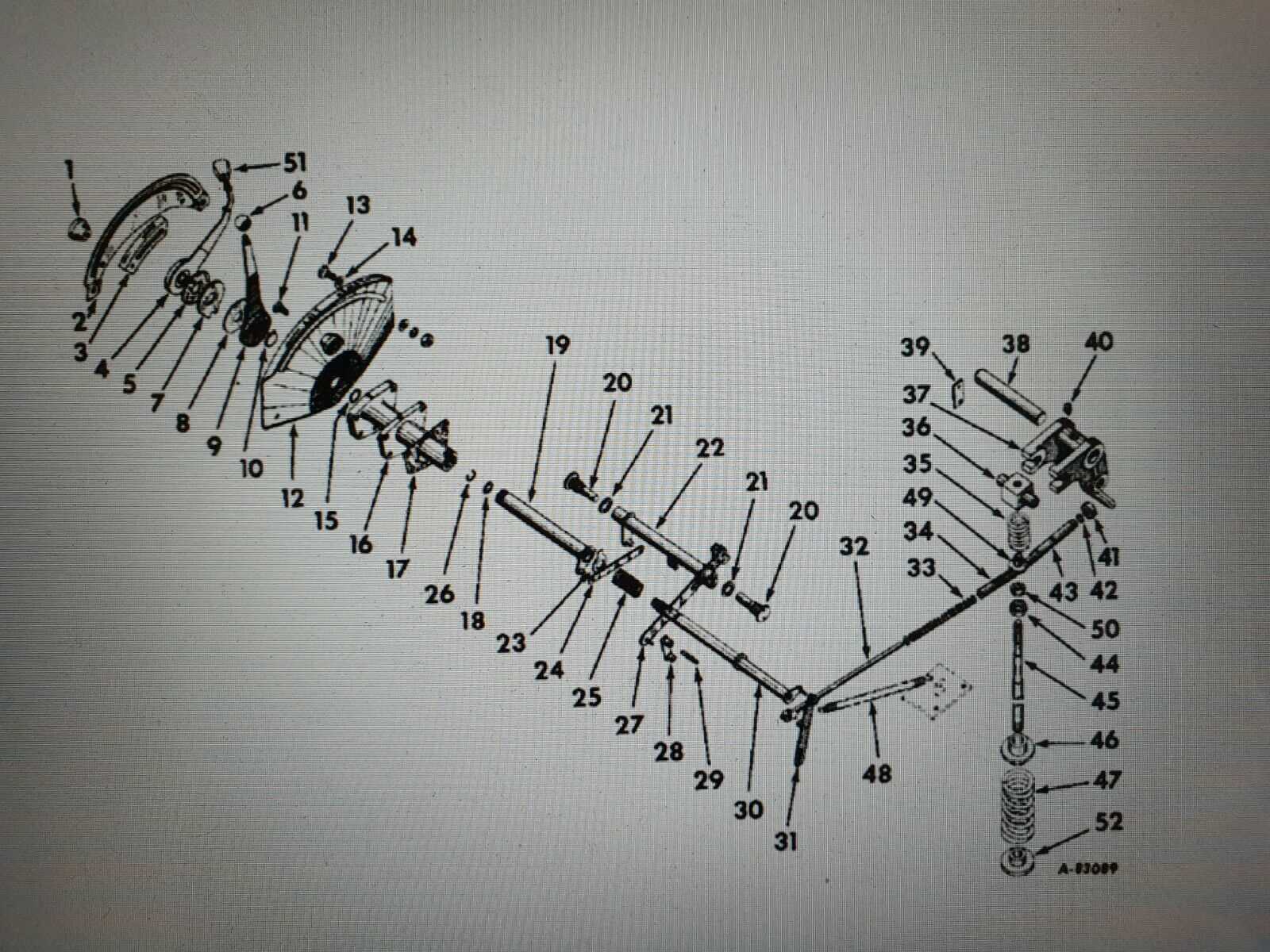 international b414 parts diagram