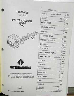 international truck parts diagram