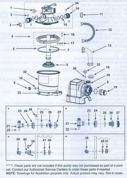 intex sand filter parts diagram