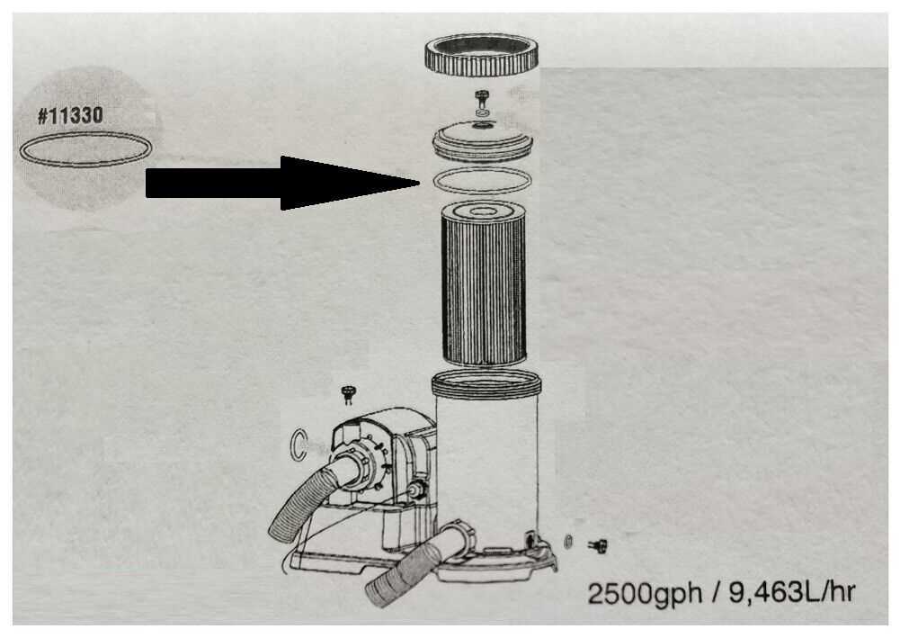 intex sand filter parts diagram