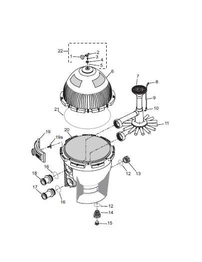 intex sand filter parts diagram