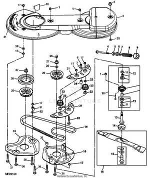 lt133 parts diagram