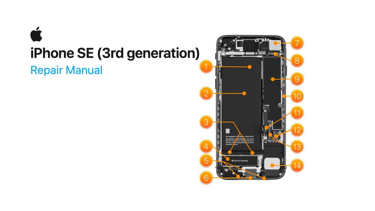 iphone 13 parts diagram