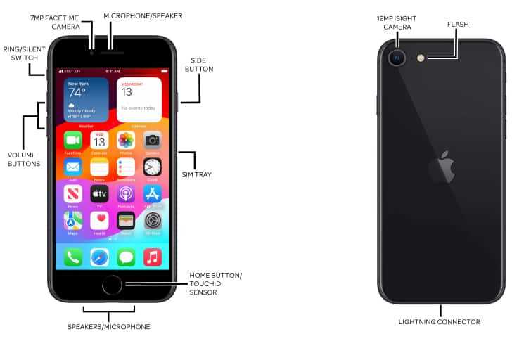 iphone se 2020 parts diagram