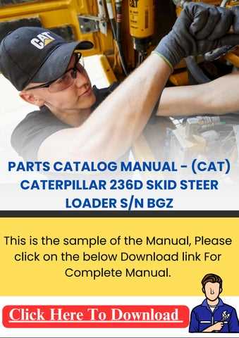 caterpillar cat skid steer parts diagram