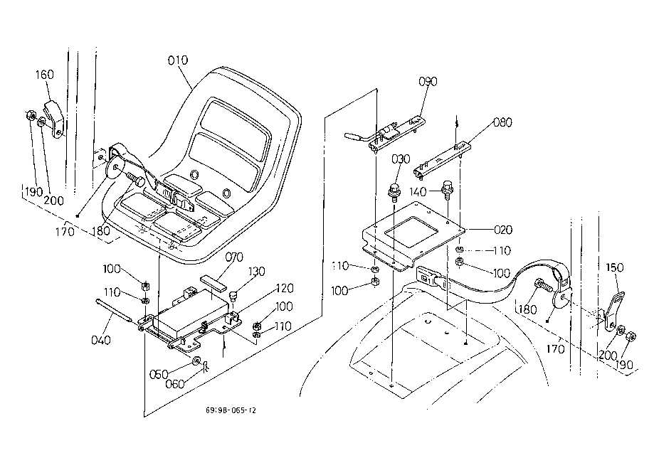 kubota k008 3 parts diagram