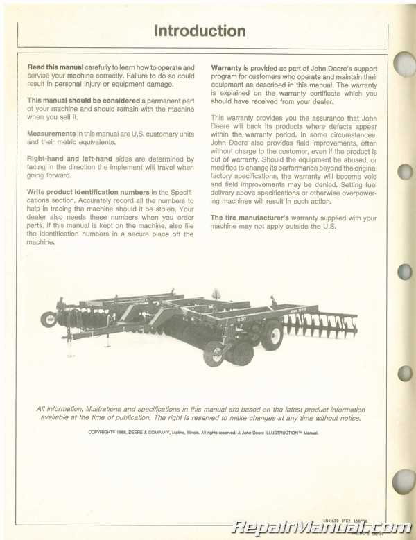 john deere 630 moco parts diagram