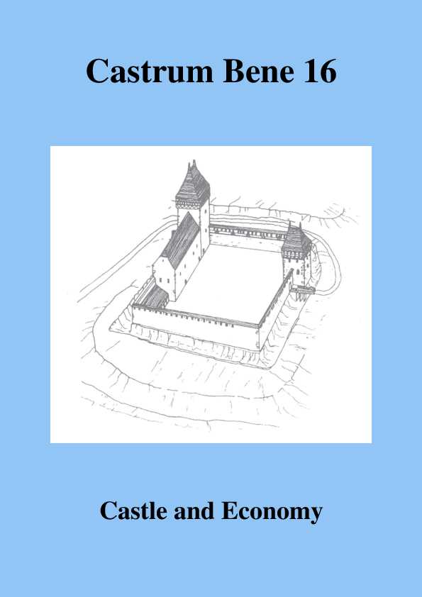 parts of a medieval castle diagram