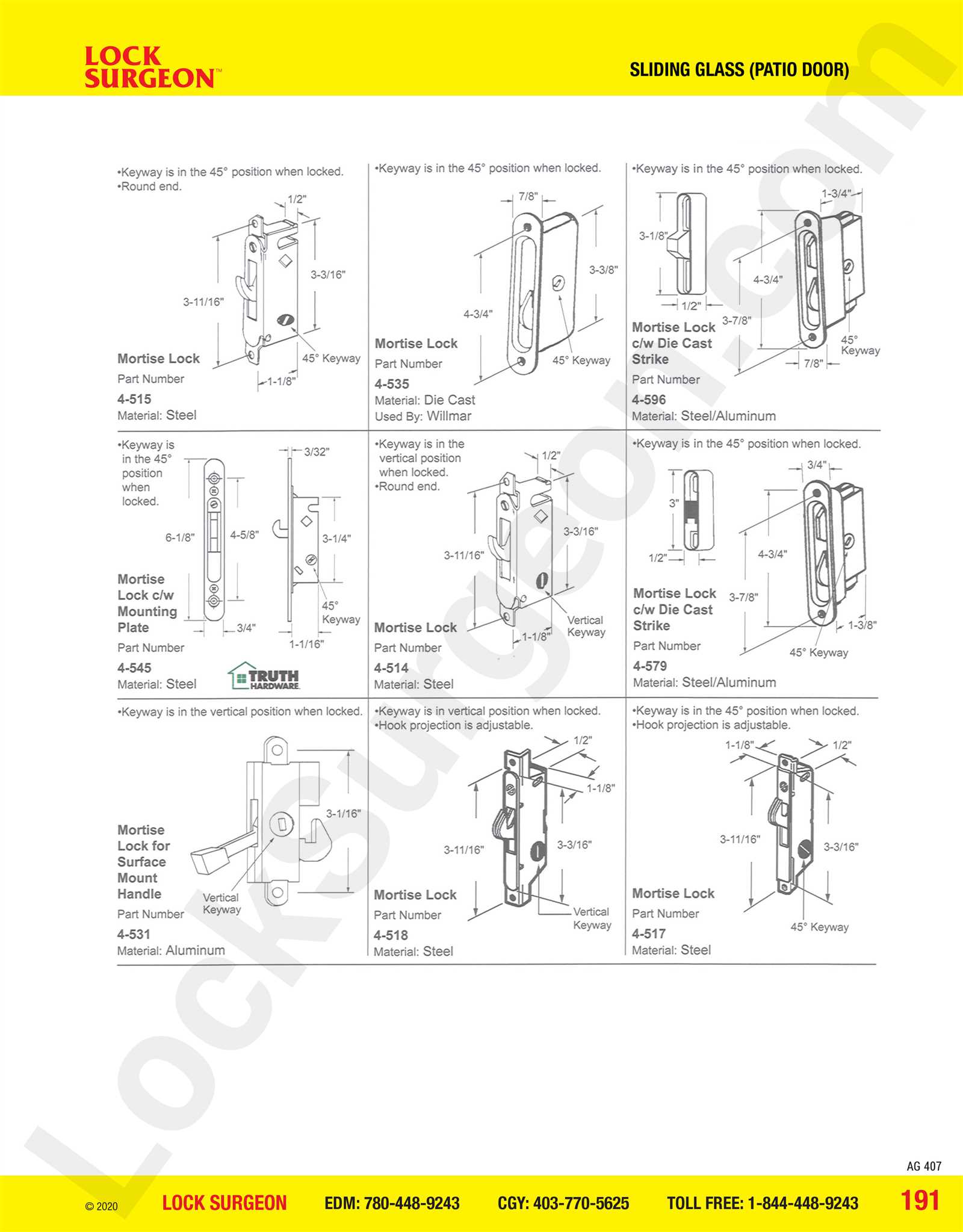 door lock diagram parts