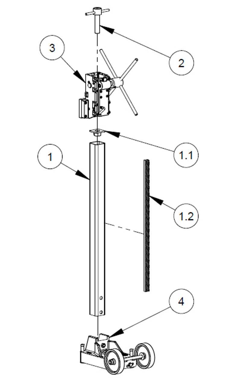 jackhammer parts diagram