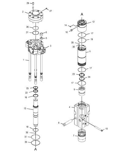 jackhammer parts diagram