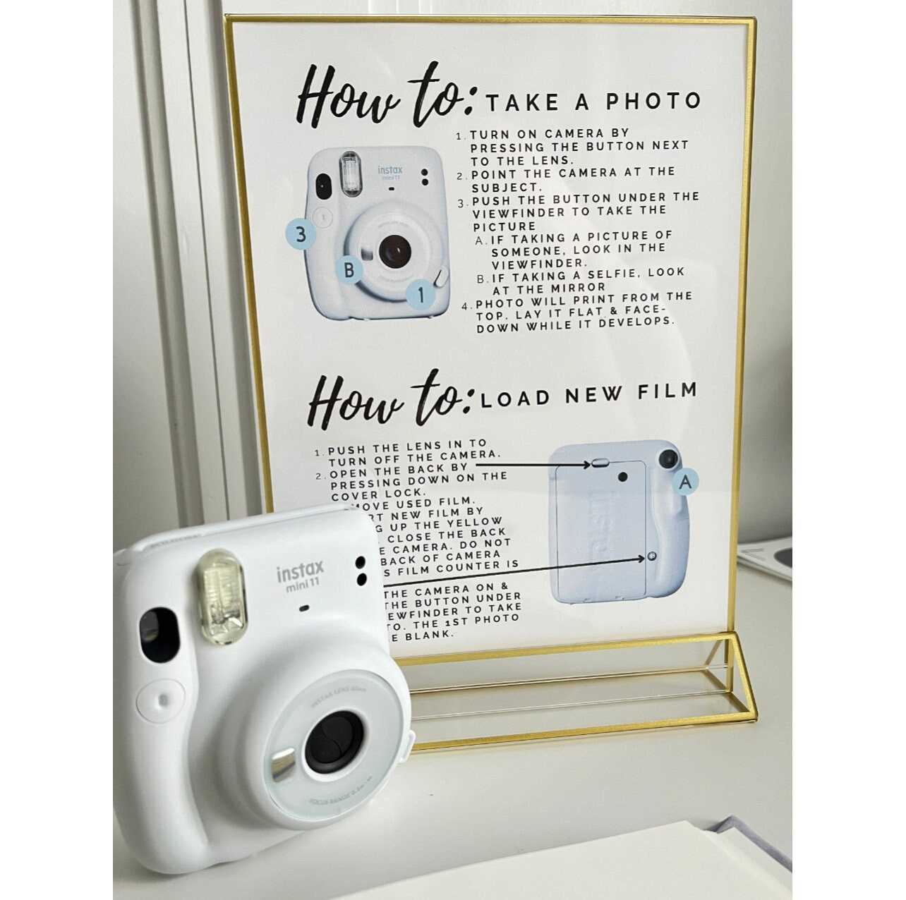 instax mini 8 parts diagram