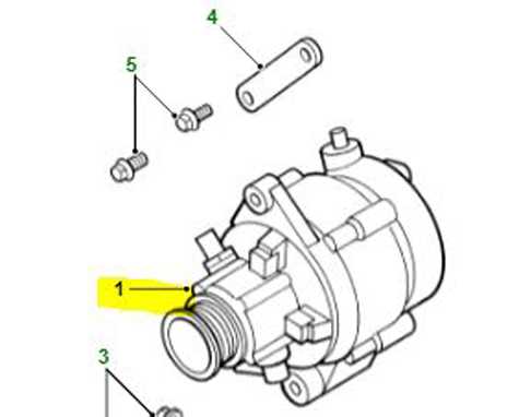 alternator diagram parts