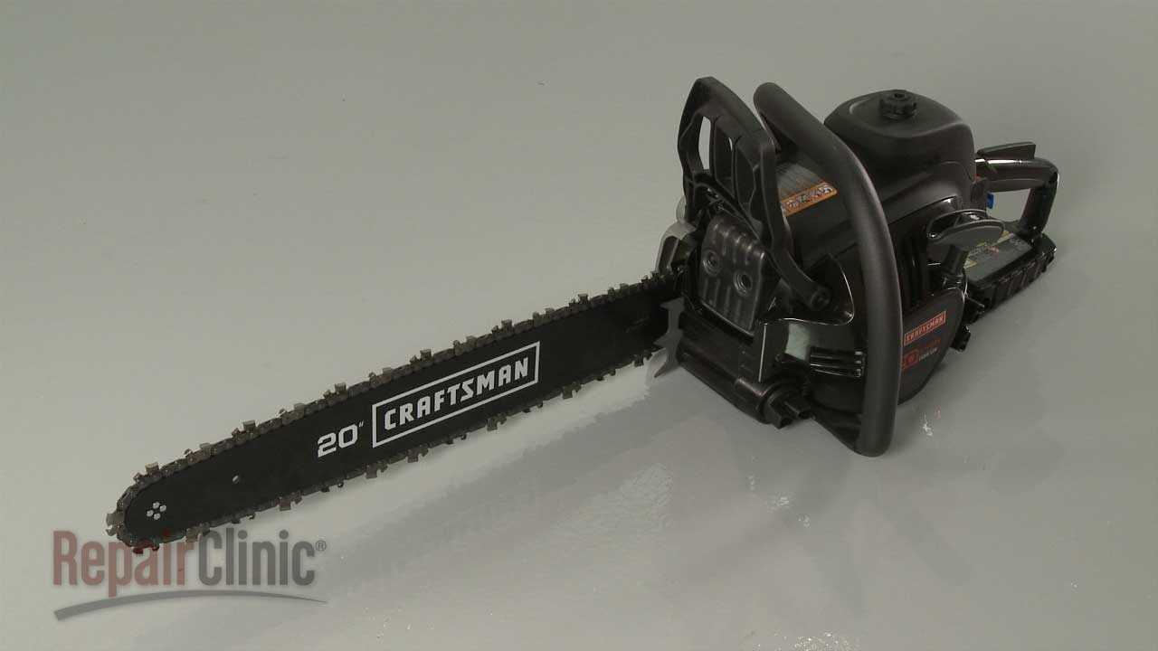 craftsman 358 chainsaw parts diagram