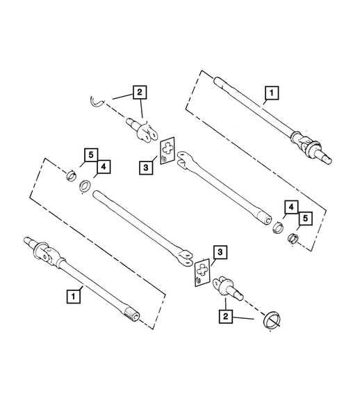 jeep axle parts diagram