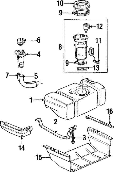 jeep cherokee diagram of parts