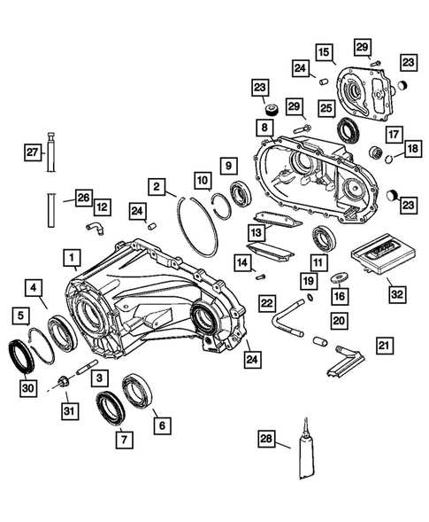 jeep commander parts diagram