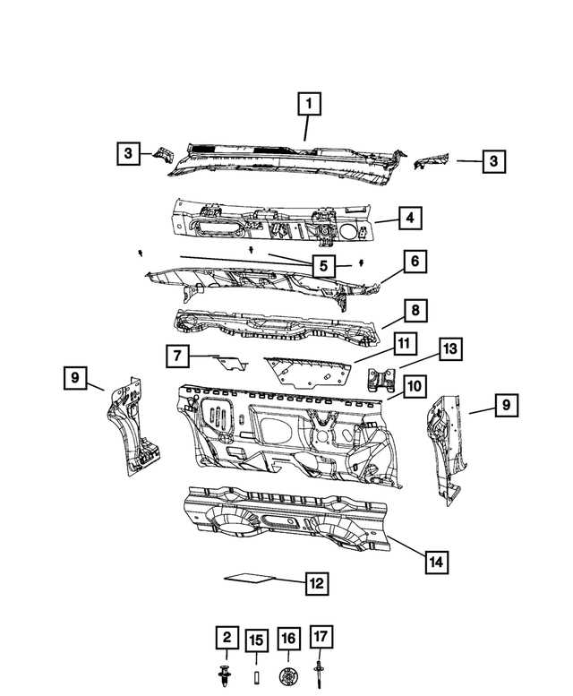 jeep compass parts diagram