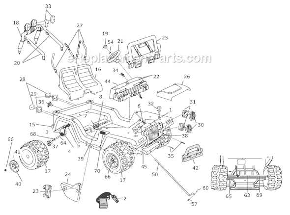 jeep parts diagrams wrangler