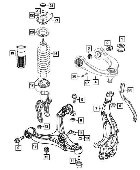 jeep suspension parts diagram