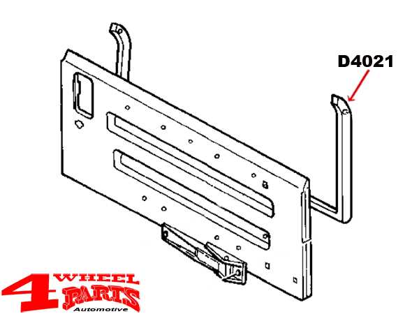 jeep tj body parts diagram