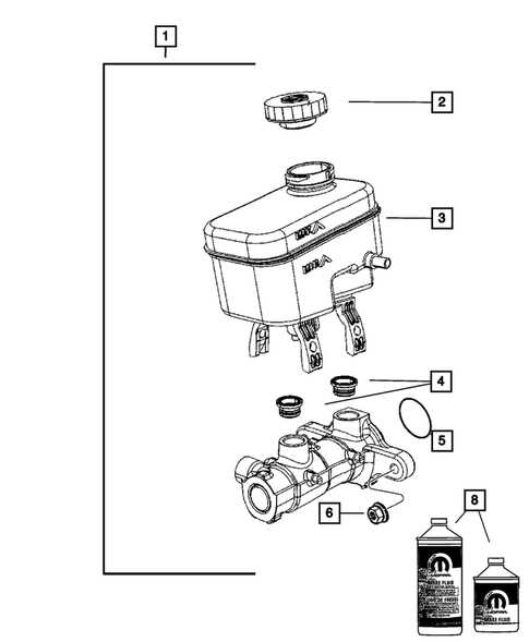 jeep wrangler brake parts diagram