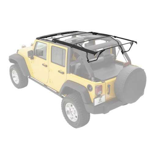 jeep wrangler jku soft top parts diagram