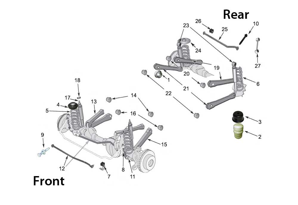 jeep wrangler jl parts diagram