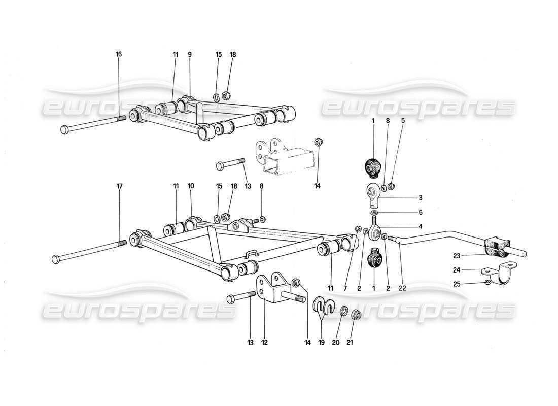 jeep wrangler rear suspension parts diagram