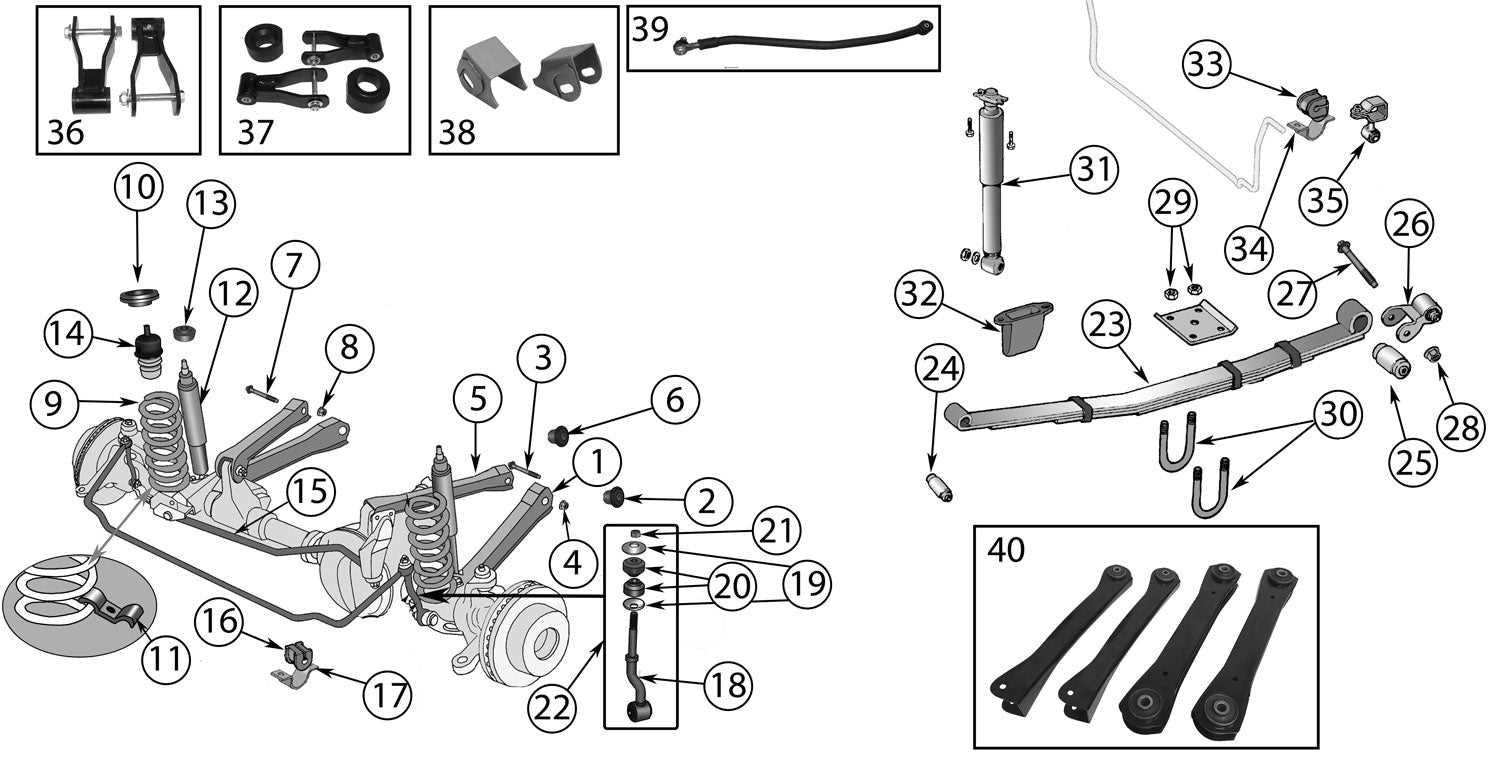 jeep xj parts diagram