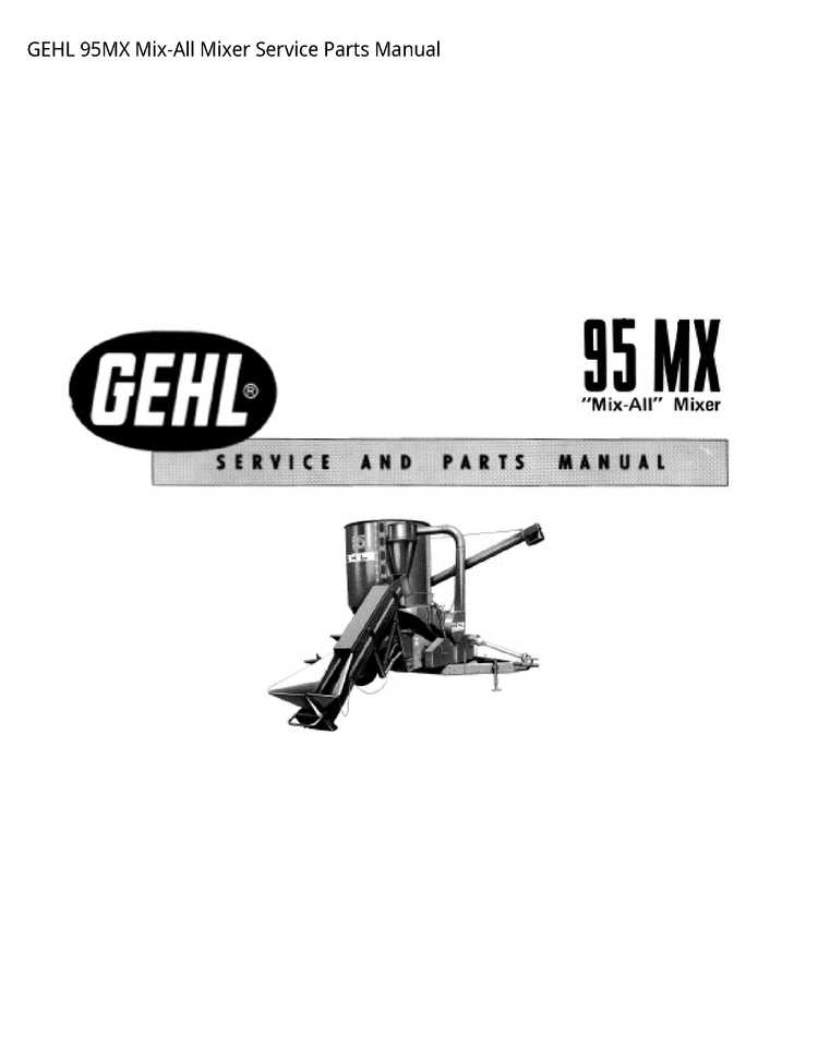 gehl 100 grinder mixer parts diagram