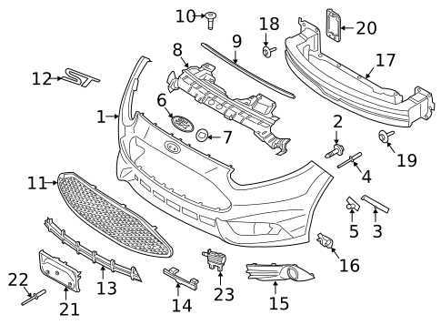 ford fiesta body parts diagram