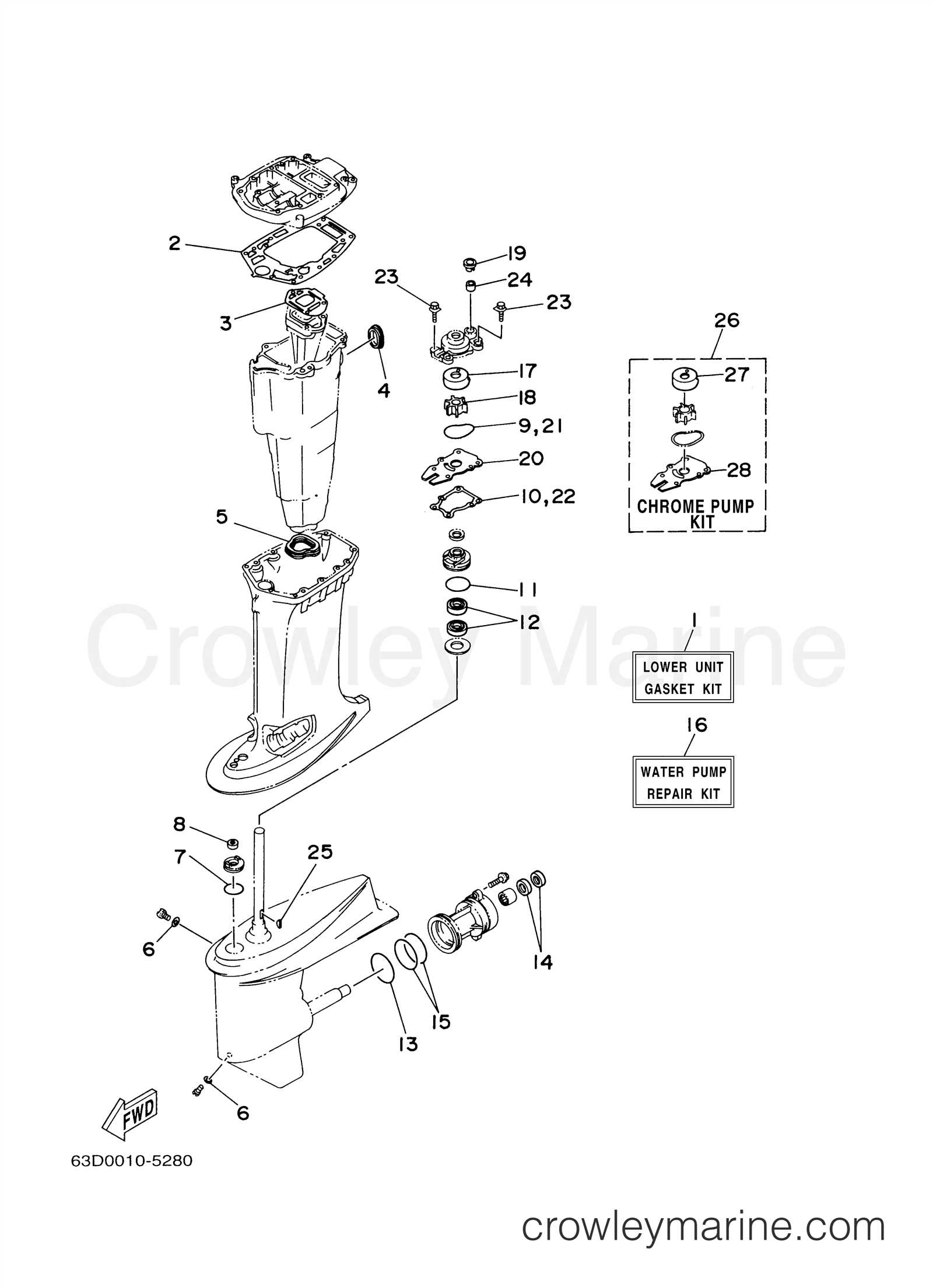40 hp yamaha outboard parts diagram