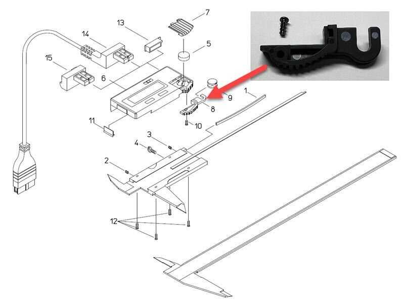 mitutoyo dial caliper parts diagram