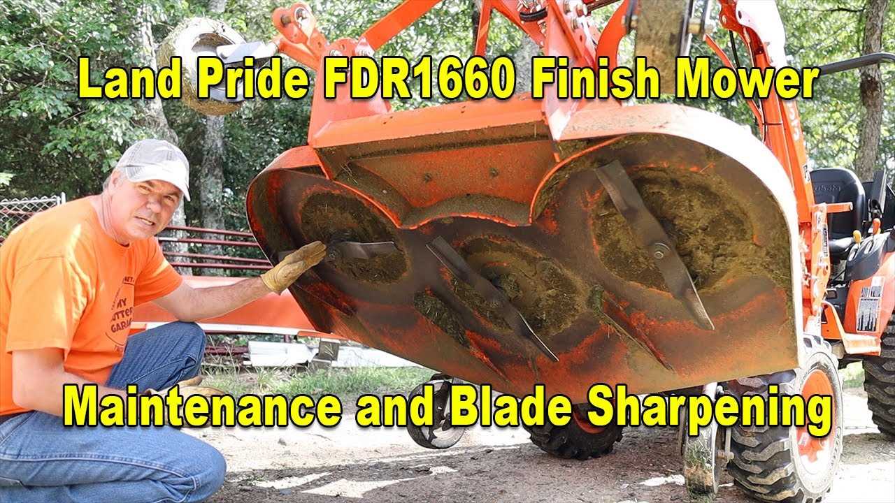 land pride finish mower parts diagram