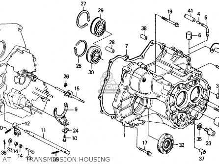 honda civic engine parts diagram