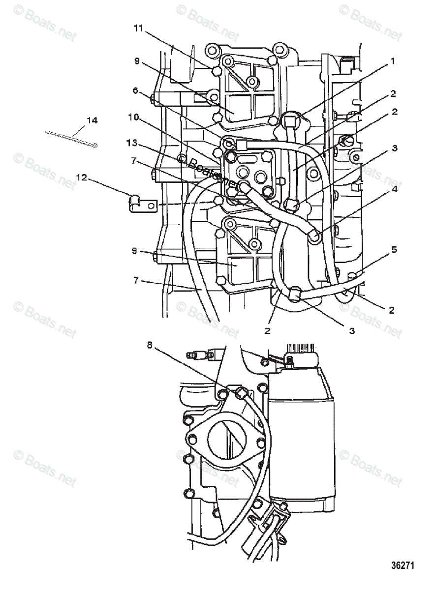 force outboard parts diagram