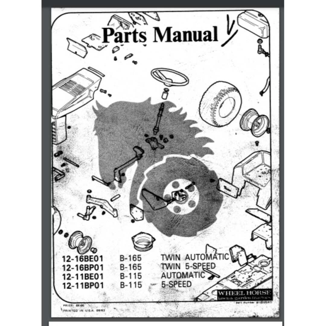 john deere 115 automatic parts diagram