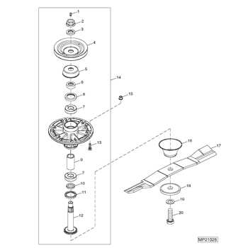 john deere 1435 deck parts diagram