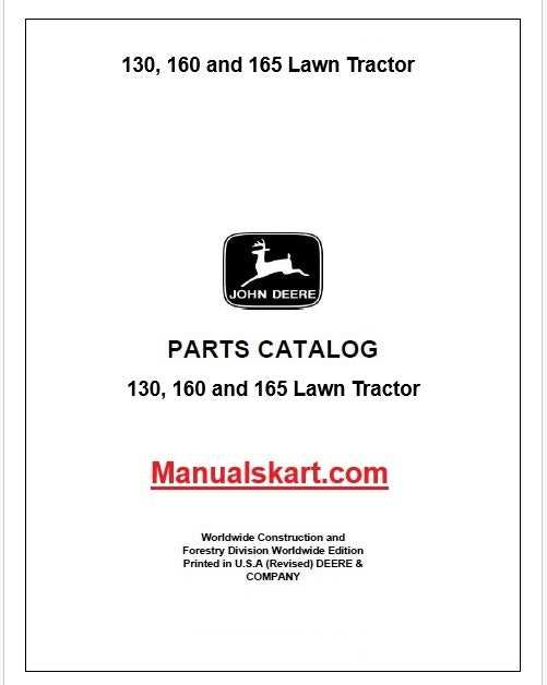 john deere 165 parts diagram