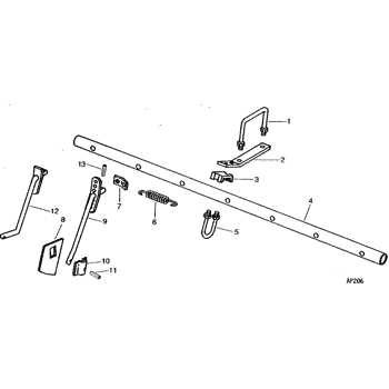 john deere 230 disc parts diagram